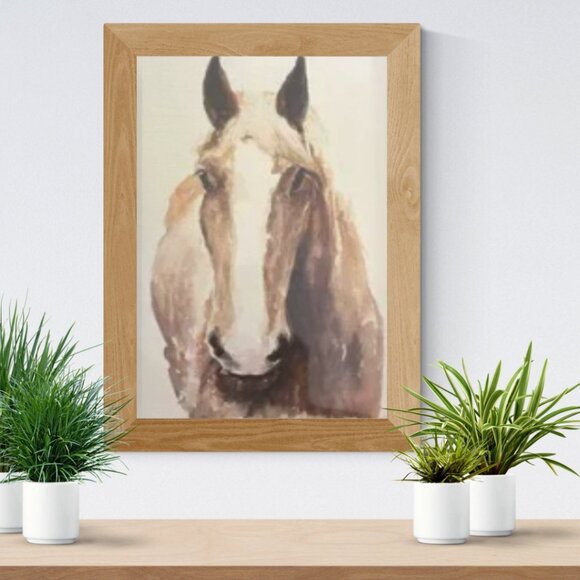 Water Color Wall Art Horse Design - Picture 5 of 5
